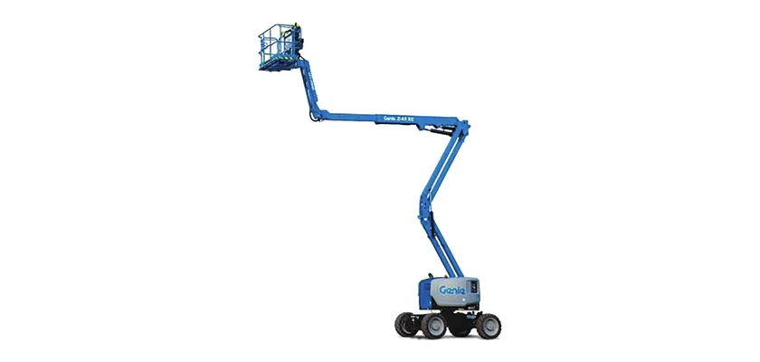 General Rental 45' articulating boom lift available to rent in Steubenville, Ohio